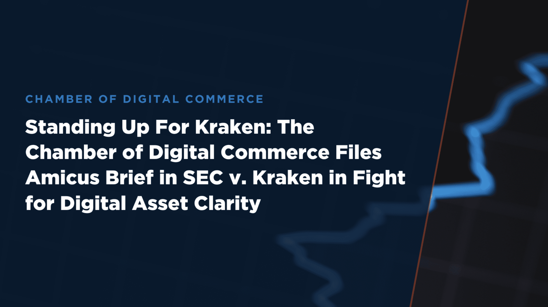 Standing Up For Kraken: The Chamber of Digital Commerce Files Amicus Brief  in SEC v. Kraken in Fight for Digital Asset Clarity | The Digital Chamber